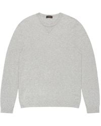 Zanone - Bouclé Crew-Neck Sweater - Lyst