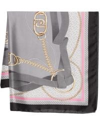 Liu Jo - Chain Graphic Scarf - Lyst