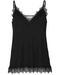 Rosemunde - Billie Lace-Trim Top - Lyst