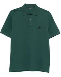Herno - Logo Cotton Polo Shirt - Lyst