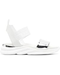 Baldinini - Metallic-Strap Detail Sandals - Lyst