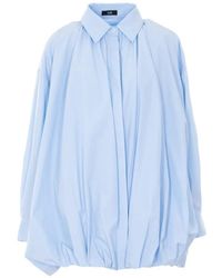 ELEH - Button Hemd mit Balloneffekt - Lyst