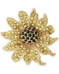 Dolce & Gabbana - Embellished-Floral Brooch - Lyst
