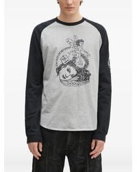 Ambush - T-Shirt Met Grafische Print En Raglan Mouwen - Lyst