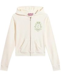 Juicy Couture - Marshmallow Towelling Chateau Hoodie - Lyst