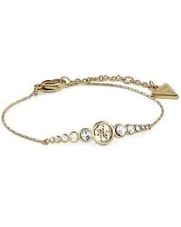 Guess - 4G Crystal-Embellished Bracelet - Lyst