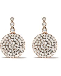 Selim Mouzannar - 18kt Rose Gold Diamond Beirut Earrings - Lyst