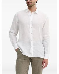 Liu Jo - Long-Sleeve Linen Shirt - Lyst