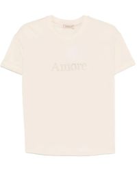 Twinset - Amore Appliqué T-Shirt - Lyst