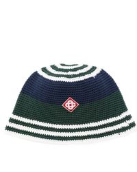 Casablancabrand - Logo-appliqué Crochet Bucket Hat - Lyst