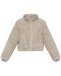 Save The Duck - Veste Zippée À Design Côtelé - Lyst