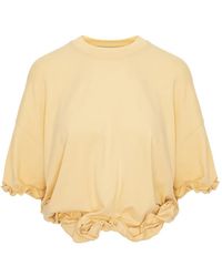 SEEN USERS - Twombly Bloom Ruffled T-Shirt - Lyst