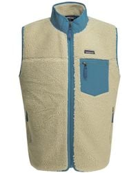 Patagonia - Fleece-Texture Panelled Gilet - Lyst