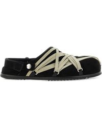Rick Owens - Megalace Mules aus Kalbsleder - Lyst