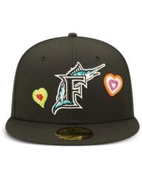 KTZ - Mlb Florida Marlins 59Fifty Cap - Lyst