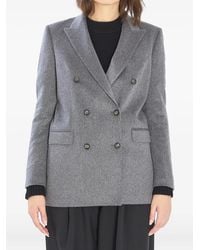Tagliatore - Blazer Jasmine Doppiopetto Con Revers A Lancia - Lyst