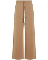 Max Mara - Logo-Drawstring Track Pants - Lyst