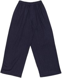 Baserange - Claude Striped-Pattern Trousers - Lyst