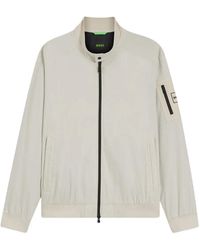 BOSS - Zip Patch-Pocket Jacket - Lyst
