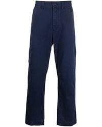 Polo Ralph Lauren - Pantalon En Coton À Coupe Droite - Lyst