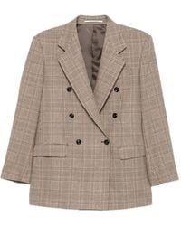 Tagliatore - Wool Blend Double-Breasted Jacket - Lyst