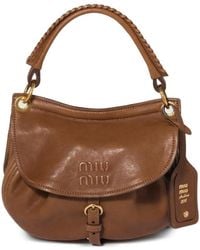 Miu Miu - Rendez-Vous Nappa Leather Bag - Lyst