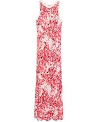 Faliero Sarti - Floral-Print Midi Dress - Lyst