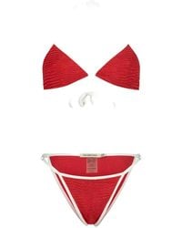 Paramidonna - Klara Crinkle-Effect Bikini - Lyst