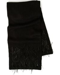 Twinset - Feather-Embellished Scarf - Lyst