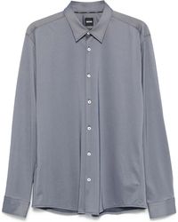 BOSS - Getailleerd Overhemd - Lyst