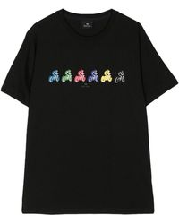 PS by Paul Smith - Cycle T-Shirt aus Bio-Baumwolle - Lyst