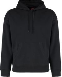 DIESEL - Sudadera de algodón con capucha - Lyst