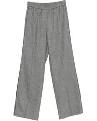 Peserico - Pantalon À Bandes Latérales - Lyst