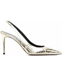 SCAROSSO - X Brian Atwood Sutton Slingback Pumps - Lyst