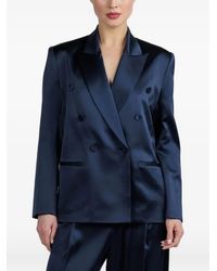 The Sei - Double-Breasted Blazer - Lyst