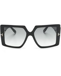 Tom Ford - Quinn Square-Frame Sunglasses - Lyst
