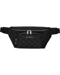 KARL LAGERFELD - K/Monogram Belt Bag - Lyst