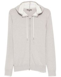 N.Peal Cashmere - Kapuzenjacke mit Reißverschluss - Lyst