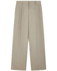 TOTEME - Tailored Wool-Blend Trousers Viscose - Lyst