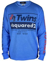 DSquared² - Long Sleeve T-Shirt - Lyst
