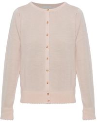 Posse - Maisie Scalloped-Edge Cardigan - Lyst