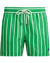 Polo Ralph Lauren - Traveler Striped Swim Shorts - Lyst