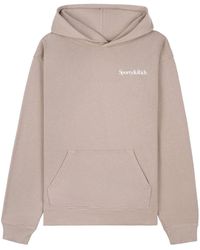 Sporty & Rich - Health Is Wealth Cotton Hoodie - Lyst