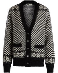 Bally - パターンジャカード カーディガン - Lyst