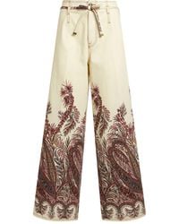 Etro - Paisley-Print Jeans - Lyst