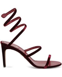 Rene Caovilla - Sandali Con Cinturino A Spirale 80Mm - Lyst