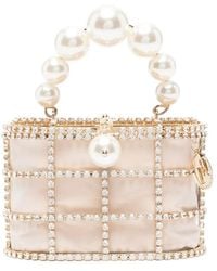 Rosantica - Holli Faux Pearl-Embellished Mini Bag - Lyst