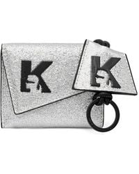 KARL LAGERFELD - Portemonnaie mit Logo-Patch (2er-Set) - Lyst