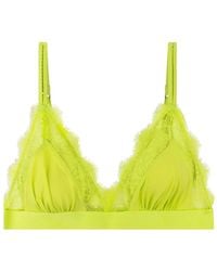 Love Stories - Lace-Trimmed Bralette - Lyst