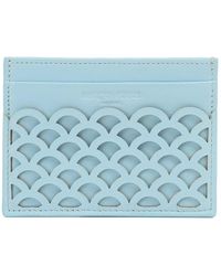 Sergio Rossi - Sr Mermaid Leather Cardholder - Lyst